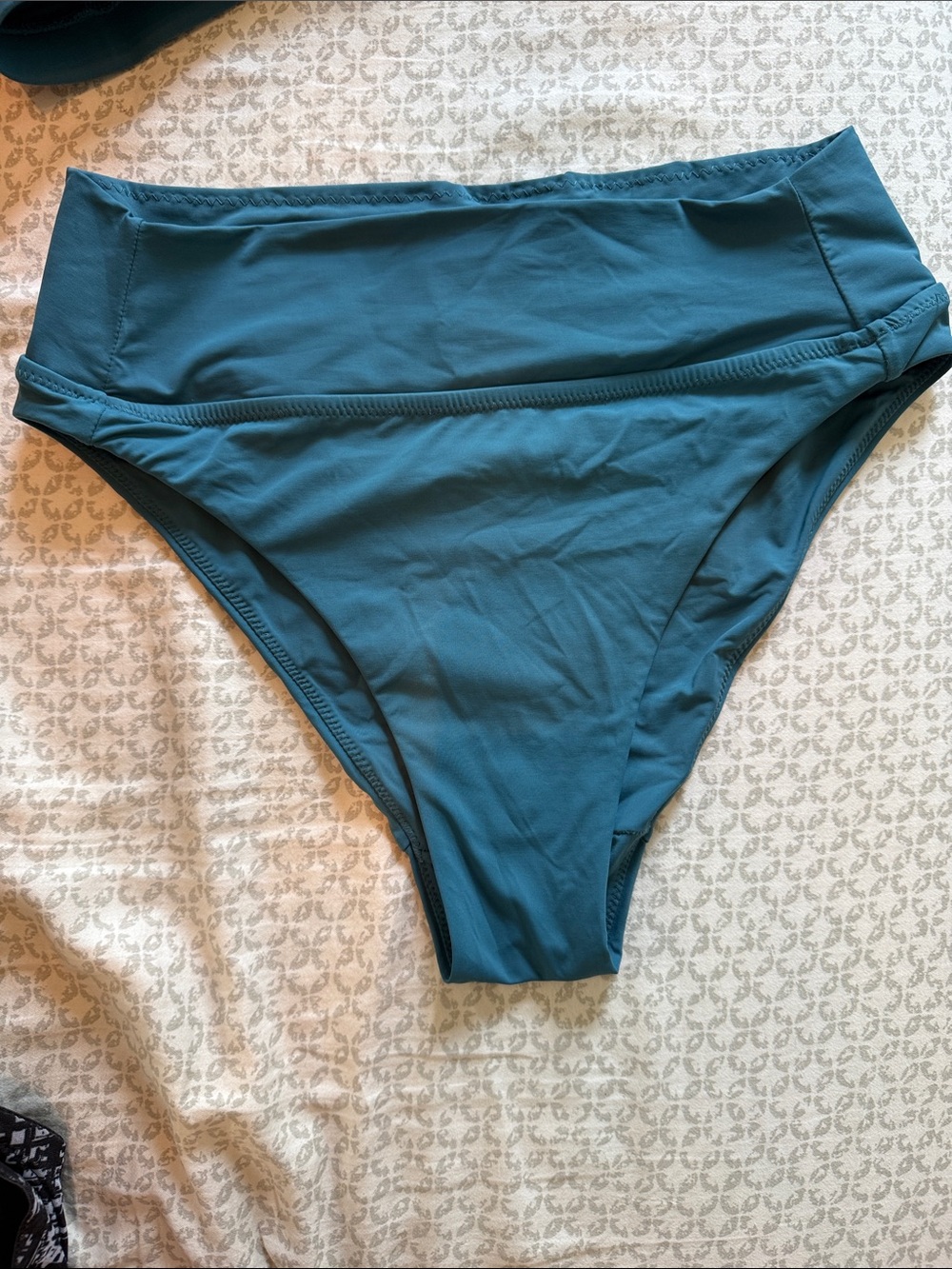 knix Teal High-Waist Bikini Bottom